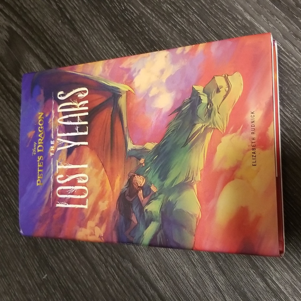 Disney hardcover Pete's Dragon the Lost Years book
